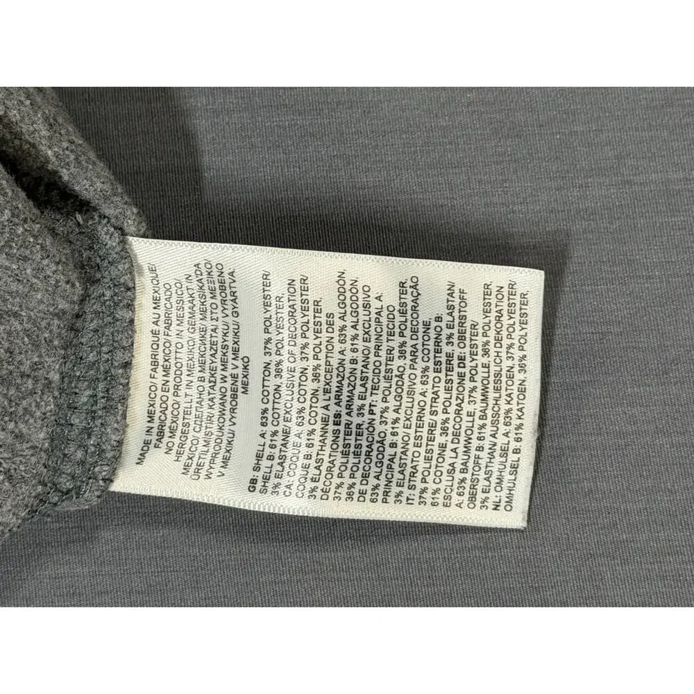 The North Face Men’s Gray Jogger Sweatpants Size S Regular Fit Logo Patch